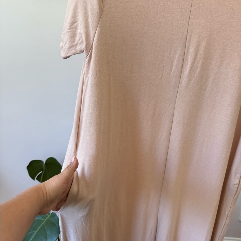 Zenana Taupe Maxi Dress - Picture 4 of 9